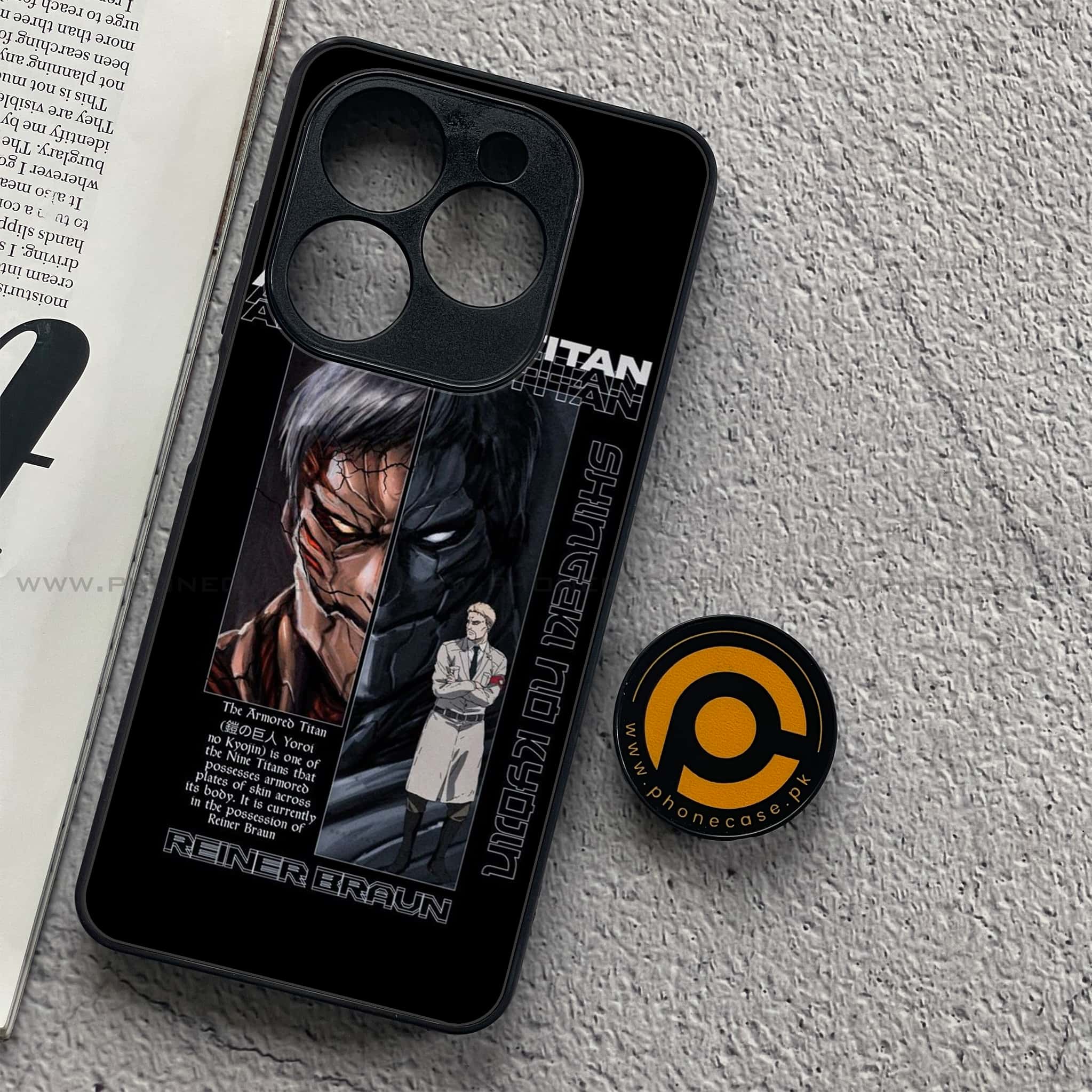 Realme C61 - Battlefront Legends Series - Premium Metal Printed soft Bumper shock Proof Case