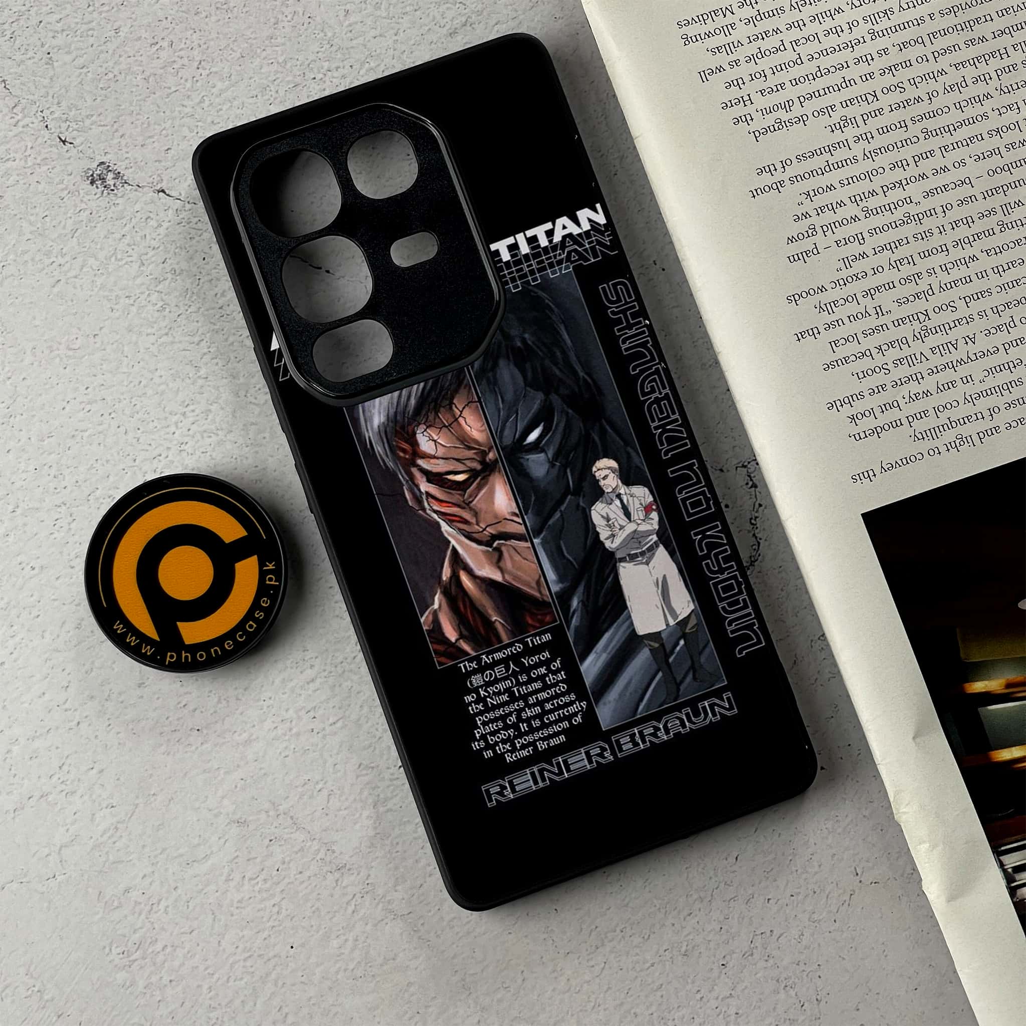 Infinix Note 50 - Battlefront Legends Series - Premium Metal Printed Soft Bumper Shockproof Case