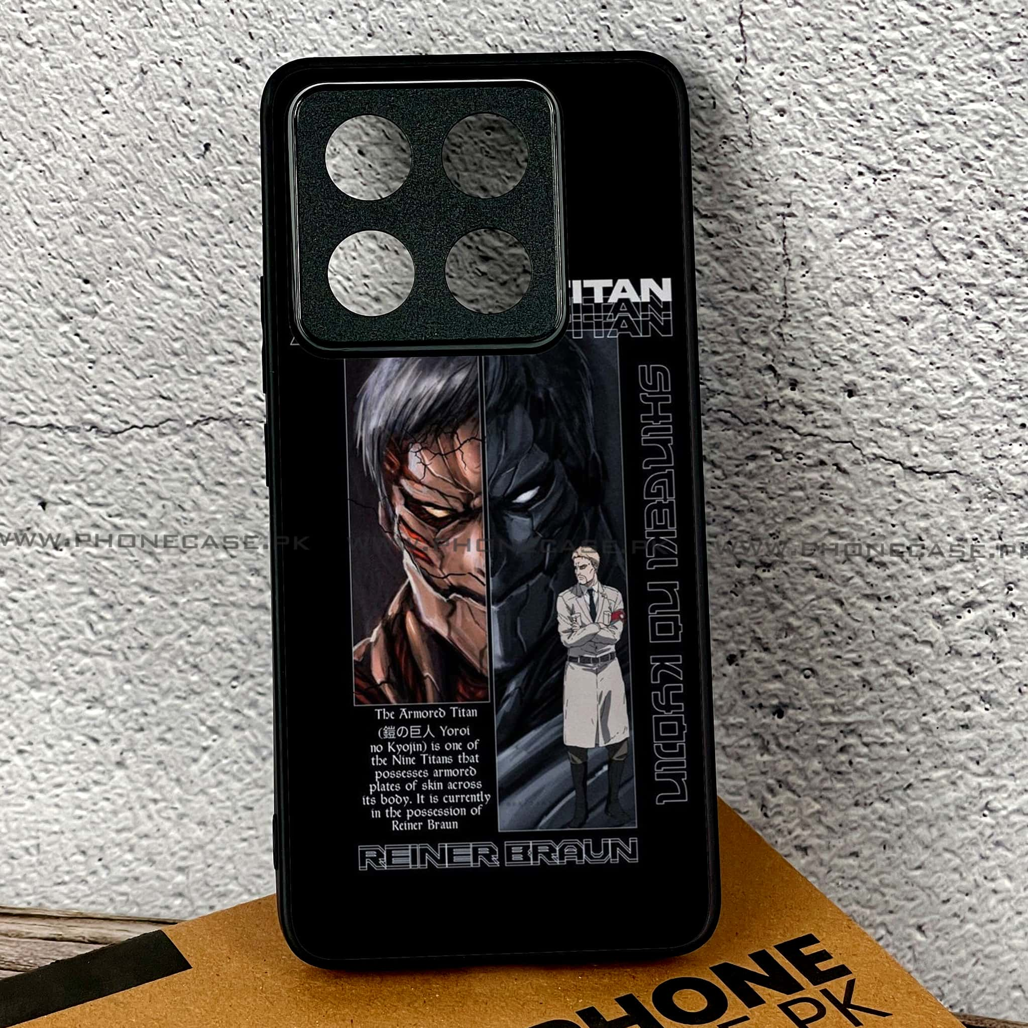 Xiaomi 14T - Battlefront Legends Series - Premium Printed Glass soft Bumper shock Proof Case