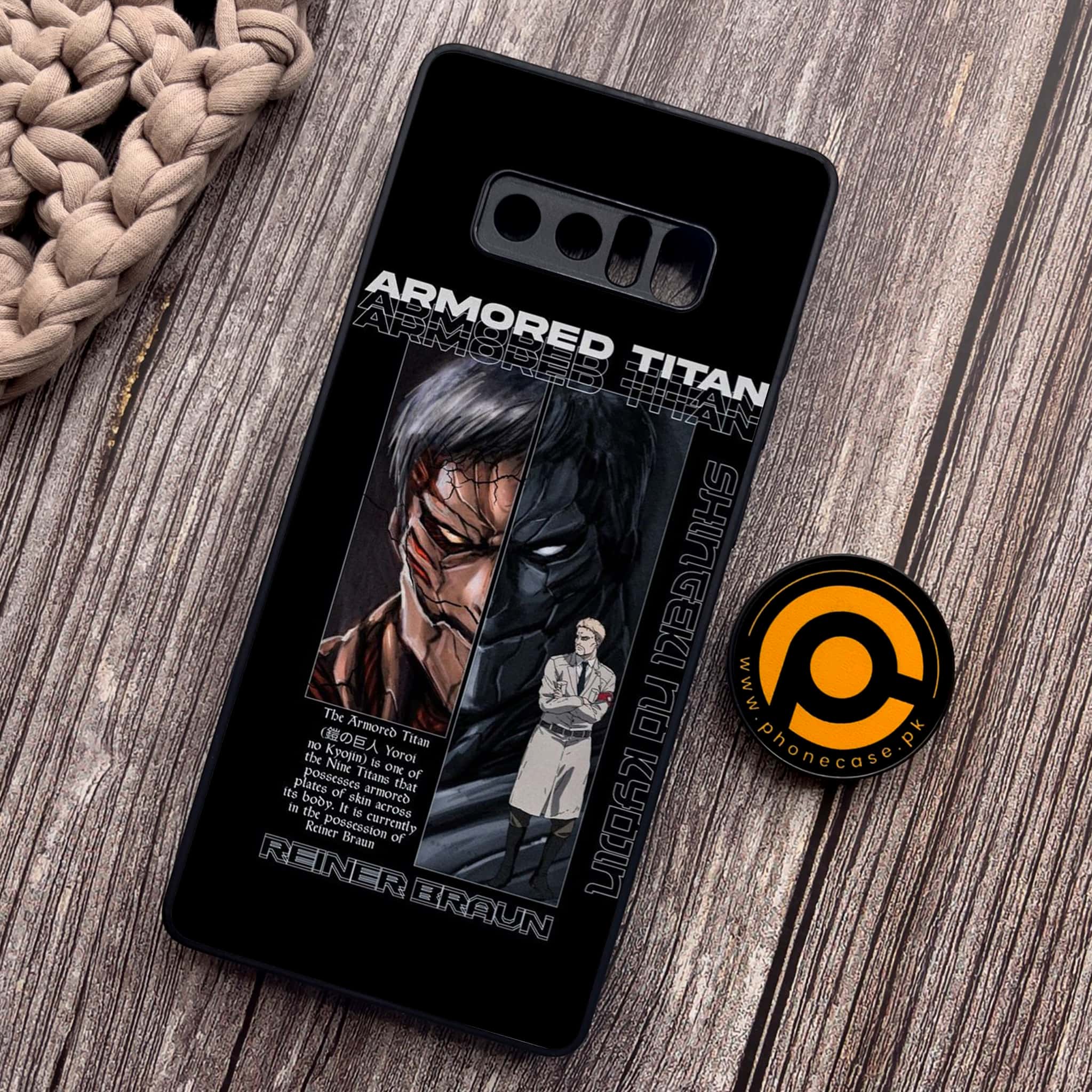 Samsung Galaxy Note 8 - Battlefront Legends Series - Premium Metal Printed soft Bumper shock Proof Case