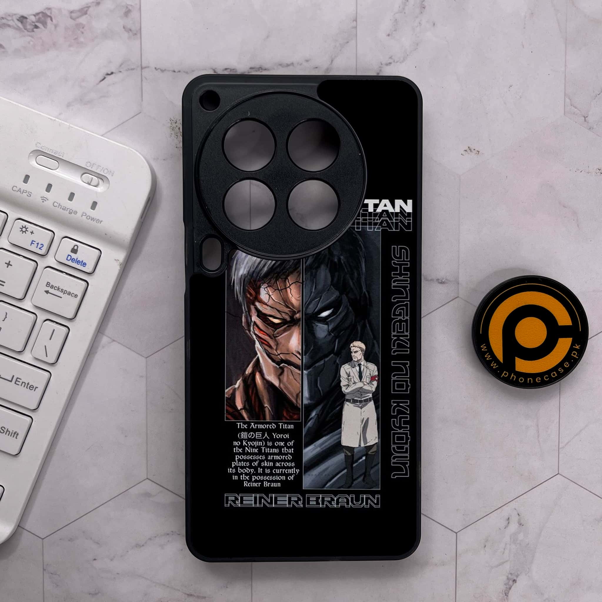Tecno Camon 30 Premier - Battlefront Legends Series - Premium Metal Printed soft Bumper shock Proof Case