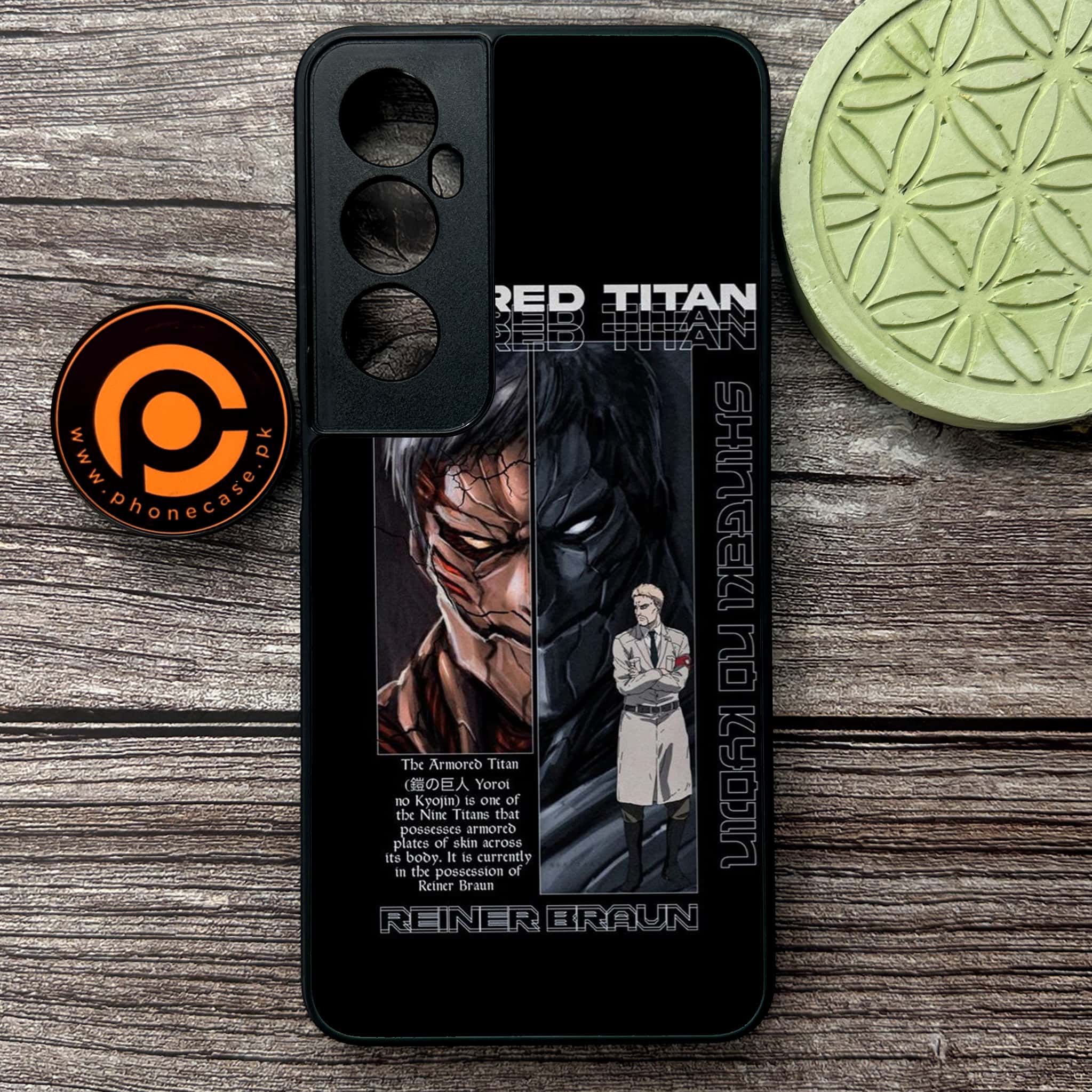 Realme C65  - Battlefront Legends Series - Premium Metal Printed soft Bumper shock Proof Case