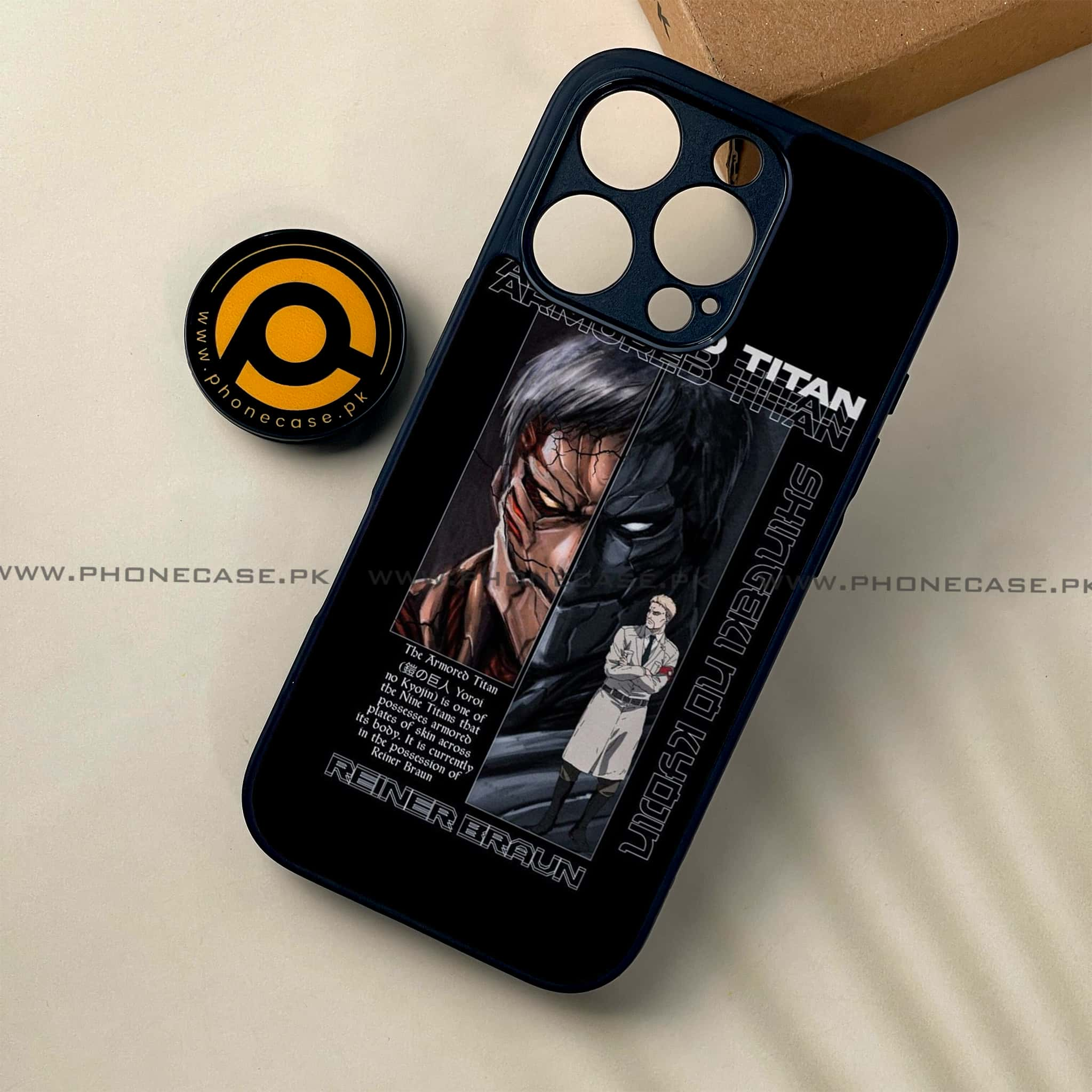 iPhone 16 Pro - Battlefront Legends Series - Premium Printed Glass soft Bumper shock Proof Case