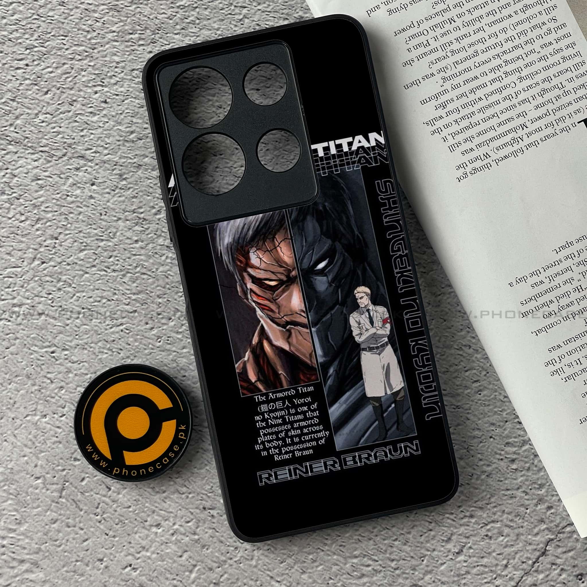 Infinix Note 30 - Battlefront Legends Series - Premium Printed Glass soft Bumper shock Proof Case