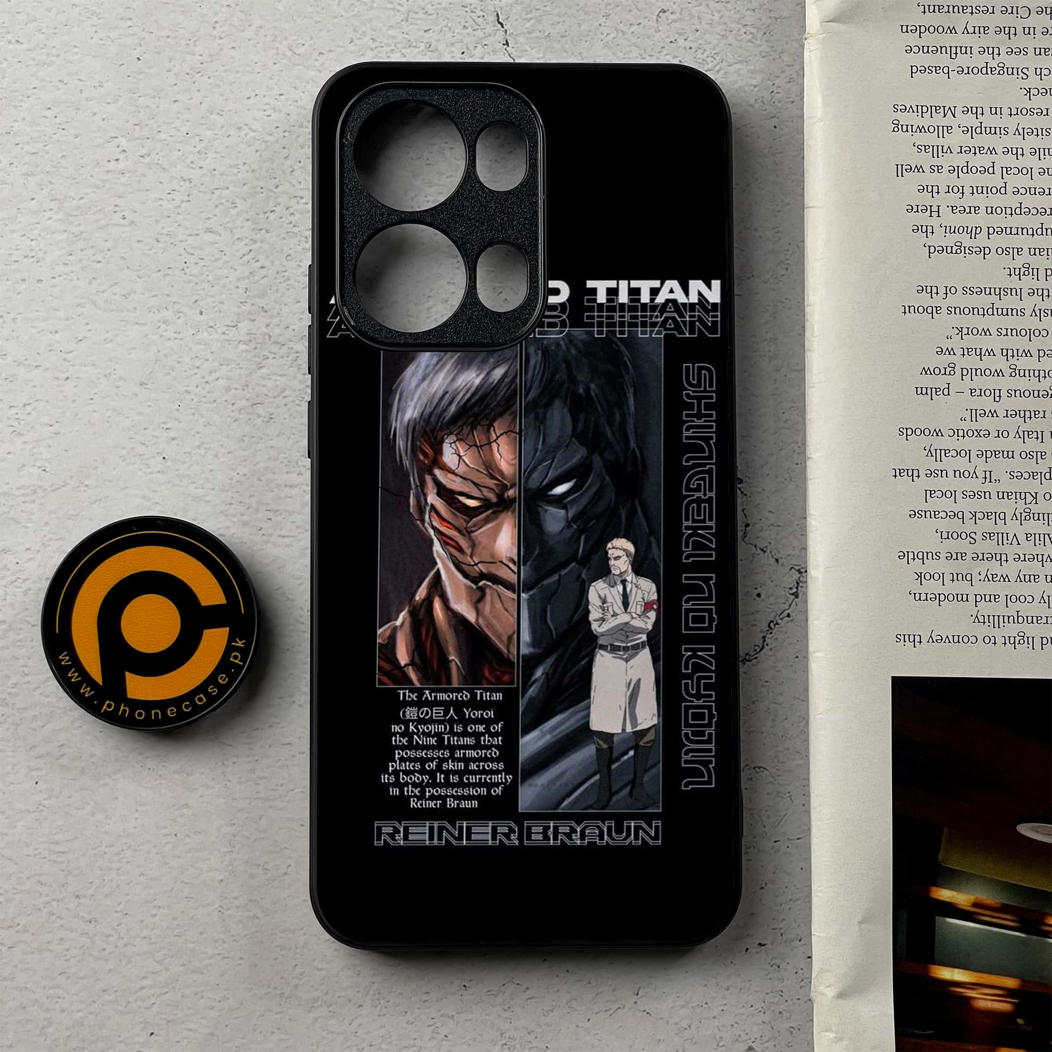 Oppo Reno 13 Pro - Battlefront Legends Series - Premium Metal Printed Soft Bumper Shockproof Case