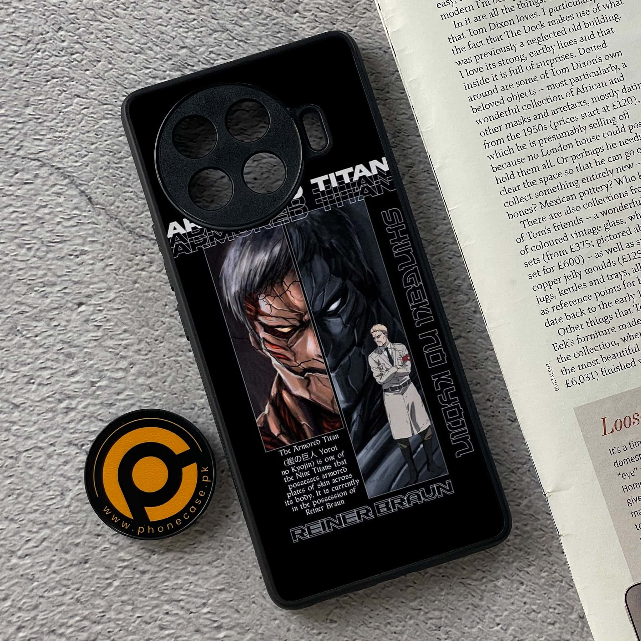 Tecno Spark 20 pro plus - Battlefront Legends Series - Premium Metal Printed soft Bumper shock Proof Case