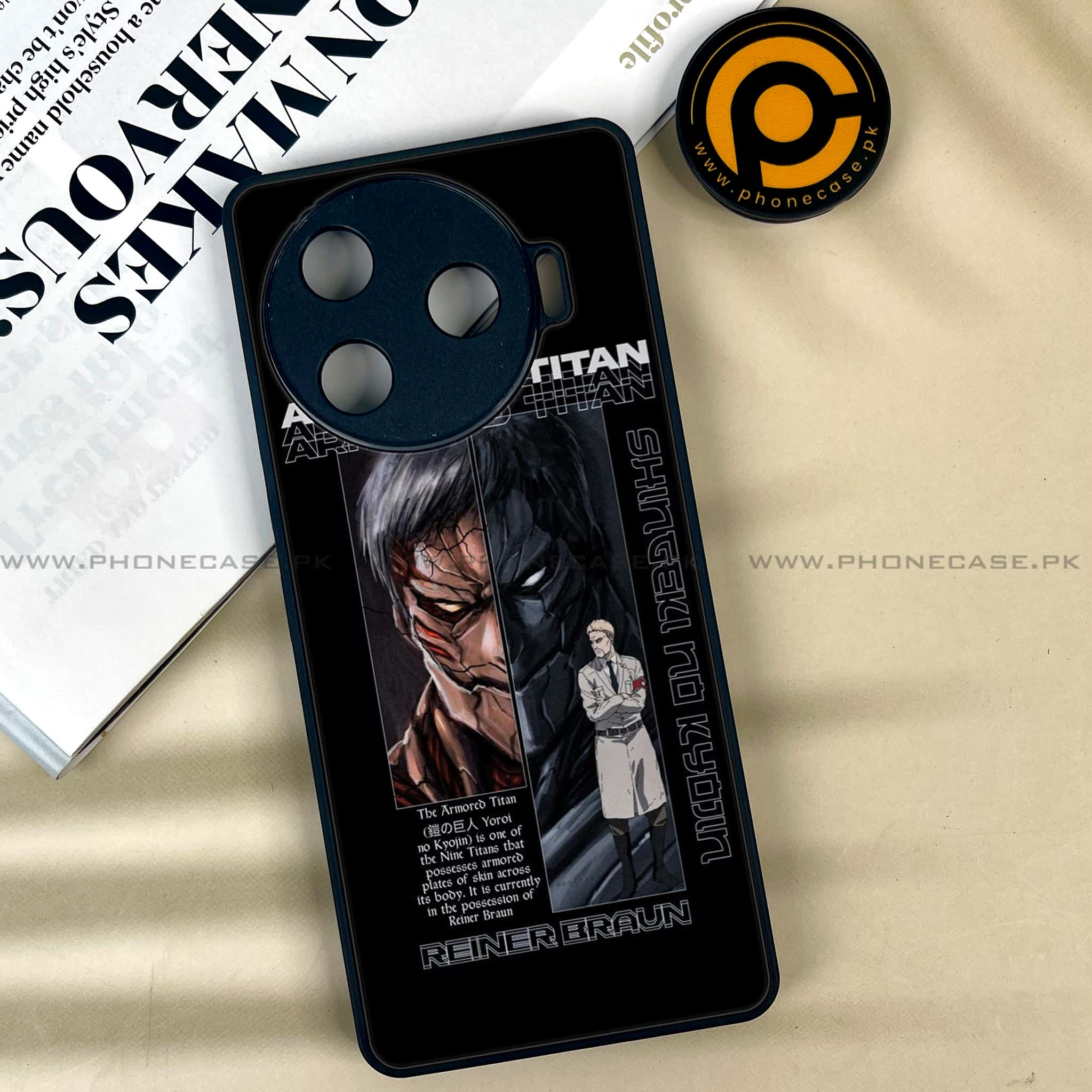 Tecno Camon 30 Pro - Battlefront Legends Series - Premium Printed Glass soft Bumper shock Proof Case