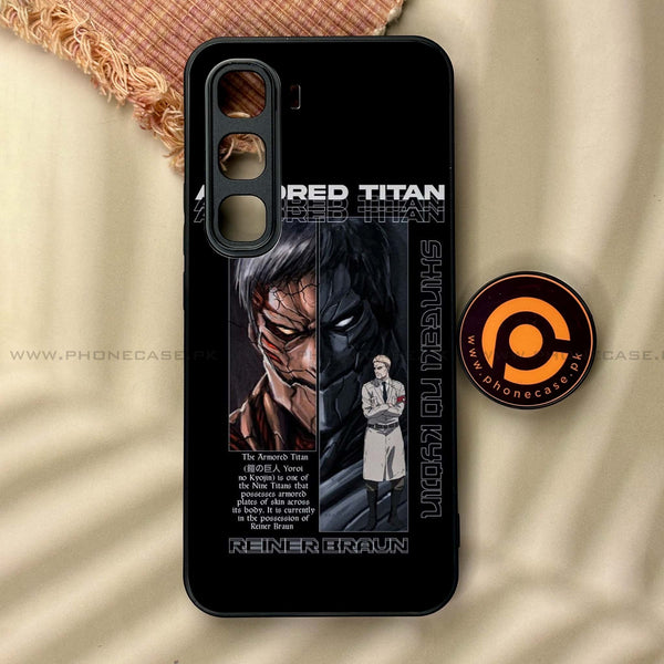 Infinix Hot 60 Pro - Battlefront Legends Design 9- Premium Metal Printed soft Bumper shock Proof Case CS-50010