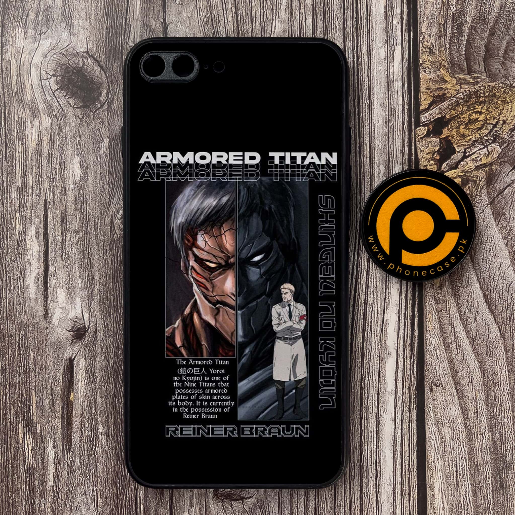 iPhone 7 Plus/ 8 Plus - Battlefront Legends Series - Premium Metal Printed soft Bumper shock Proof Case