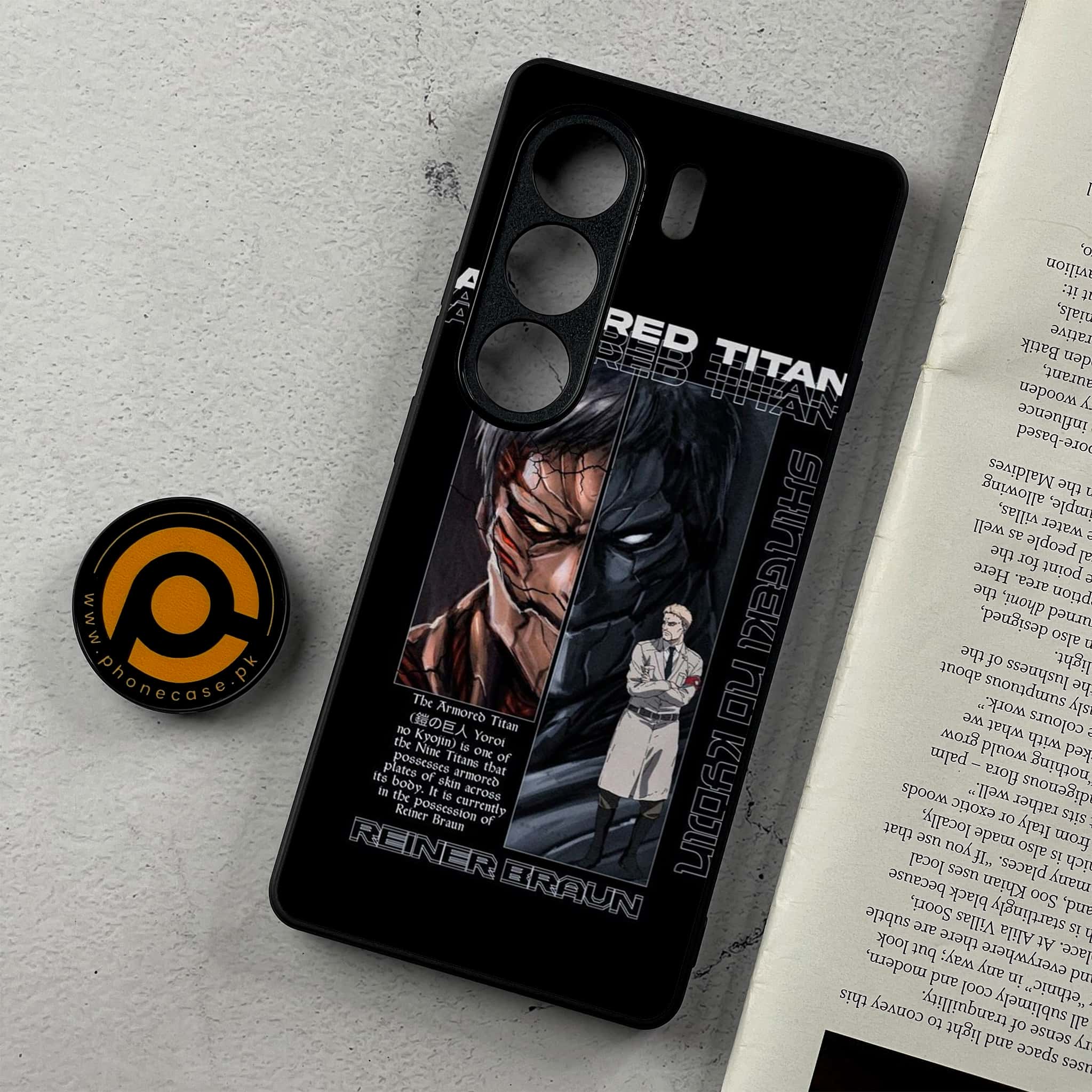 Tecno Camon 40 - Battlefront Legends Series  - Premium Metal Printed Soft Bumper Shockproof Case
