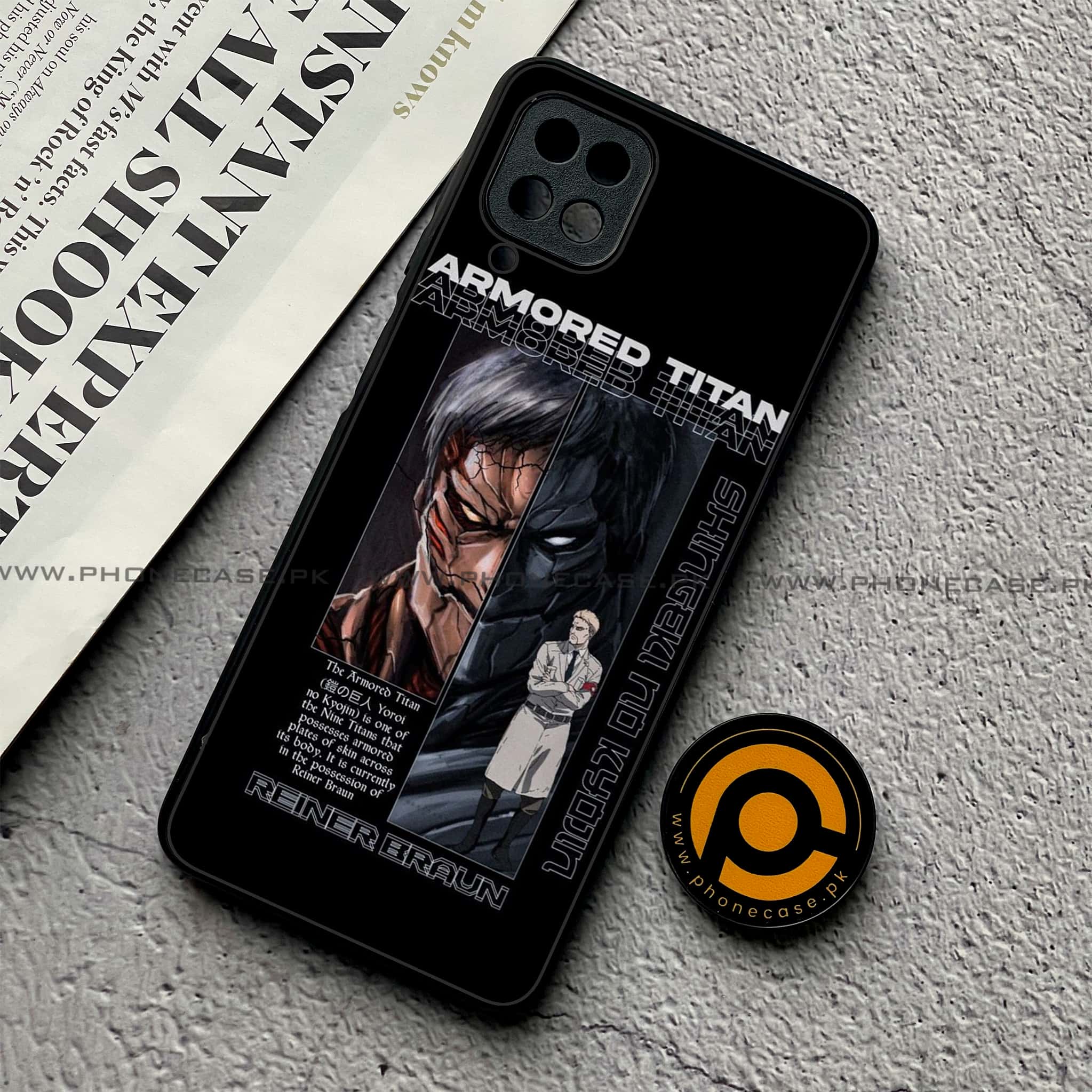 Samsung Galaxy A12 / A12 Nacho - Battlefront Legends Series - Premium Printed Glass soft Bumper shock Proof Case