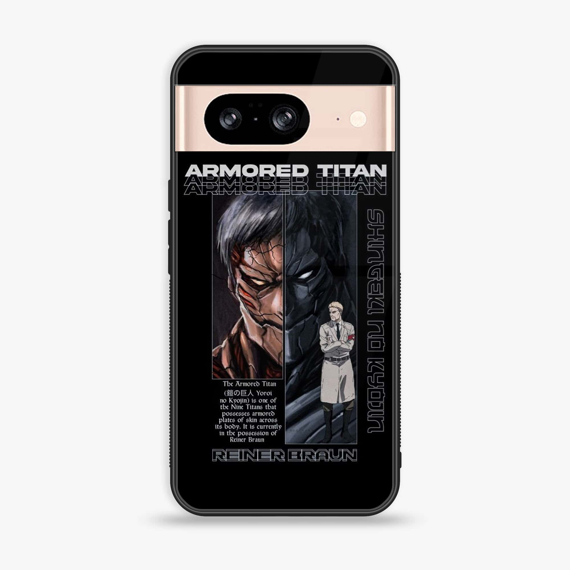 Google Pixel 8 - Battlefront Legends Series - Premium Printed Glass soft Bumper shock Proof Case