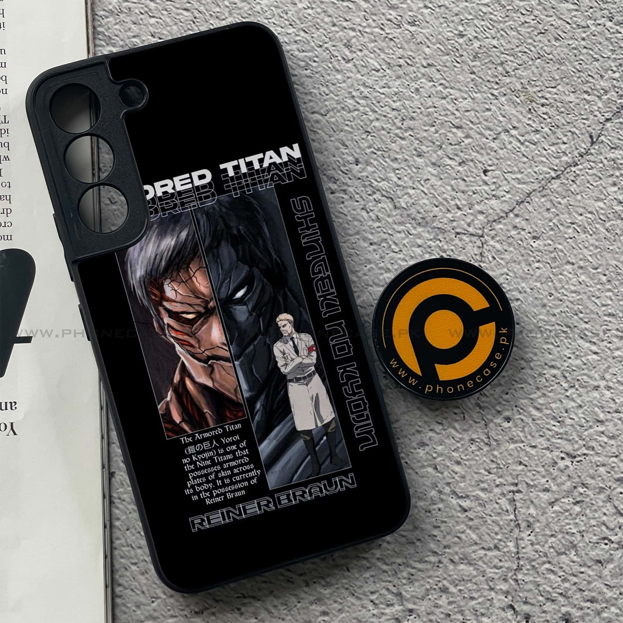 Samsung Galaxy S22 - Battlefront Legends Series - Premium Metal Printed soft Bumper shock Proof Case