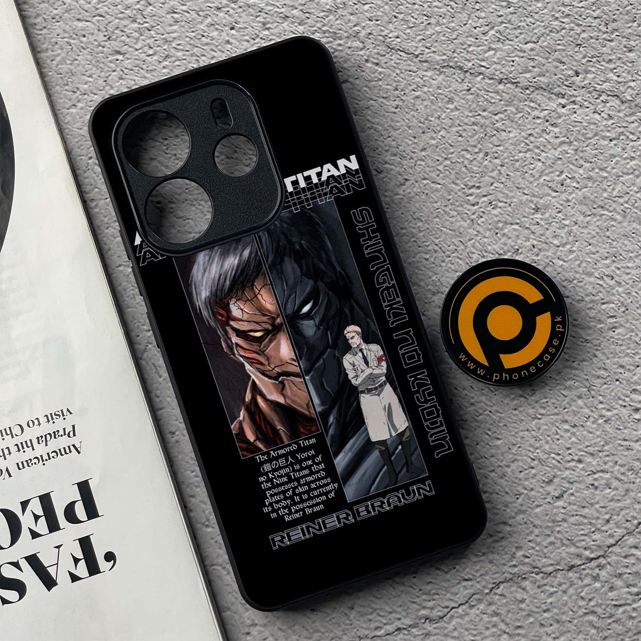 Xiaomi Redmi Note 14 - Battlefront Legends Series - Premium Printed Glass soft Bumper shock Proof Case