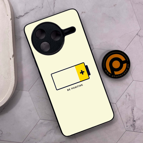 Xiaomi Poco F7 Pro 5G - Be Positive Design - Premium Metal Printed soft Bumper shock Proof Case