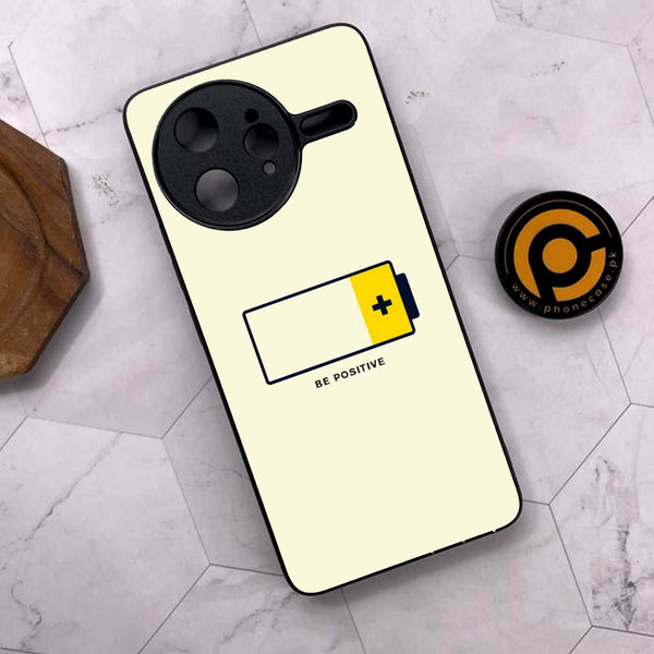 Xiaomi Poco F7 Ultra 5G - Be Positive Design - Premium Metal Printed soft Bumper shock Proof Case