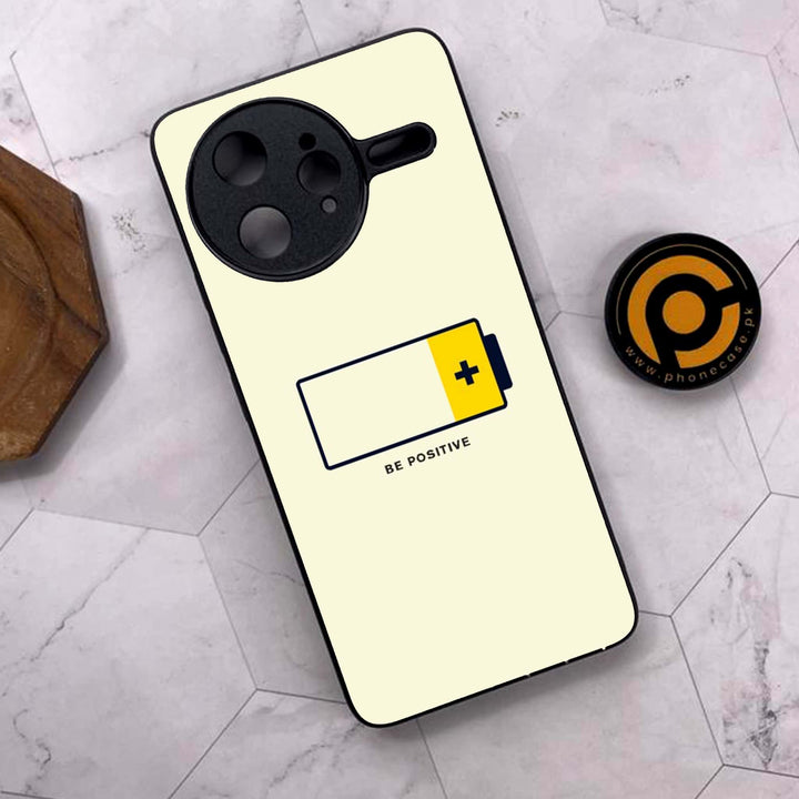 Xiaomi Poco F7 Ultra 5G - Be Positive Design - Premium Metal Printed soft Bumper shock Proof Case