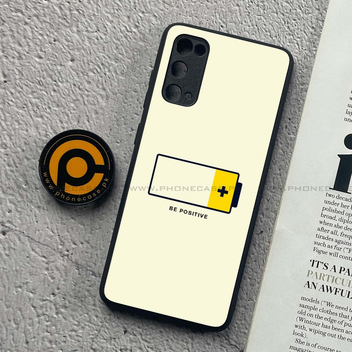 Samsung Galaxy S20 - Be Positive Design - Premium Printed Glass soft Bumper Shock Proof Case