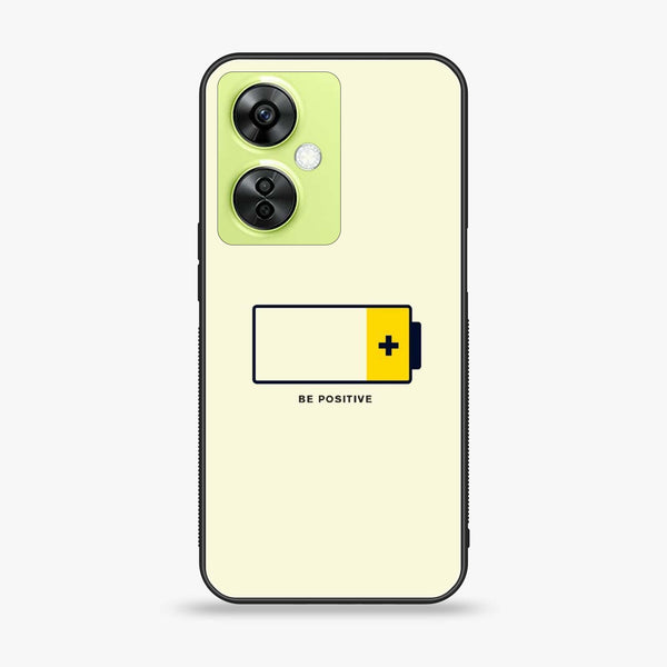 OnePlus Nord CE 3 Lite - Be Positive Design - Premium Printed soft Bumper shock Proof Case
