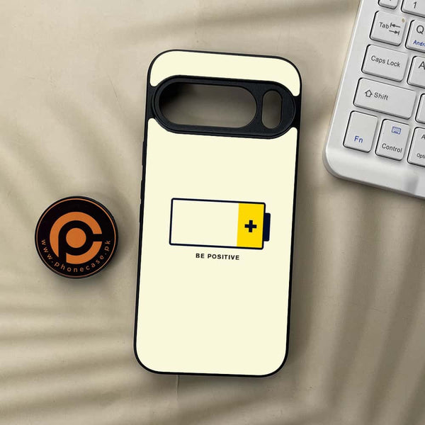 Google Pixel 10 Pro XL - Be Positive Design - Premium Metal Printed soft Bumper Shock Proof Case