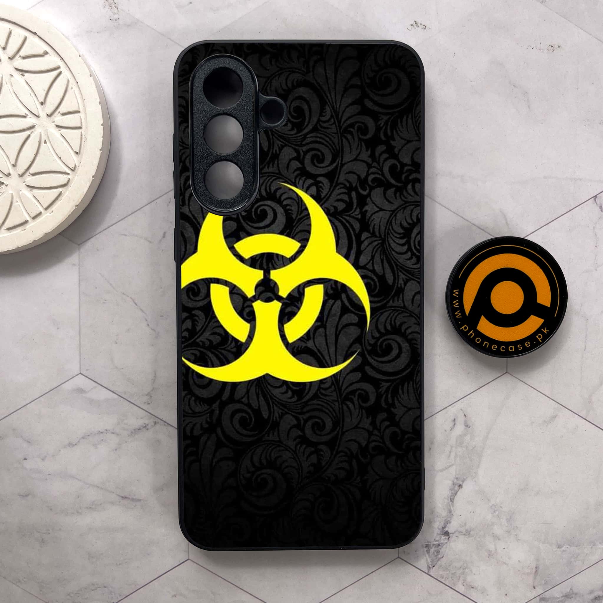 Samsung Galaxy A26 5G - Biohazard Sign Series - Premium Metal Printed soft Bumper shock Proof Case