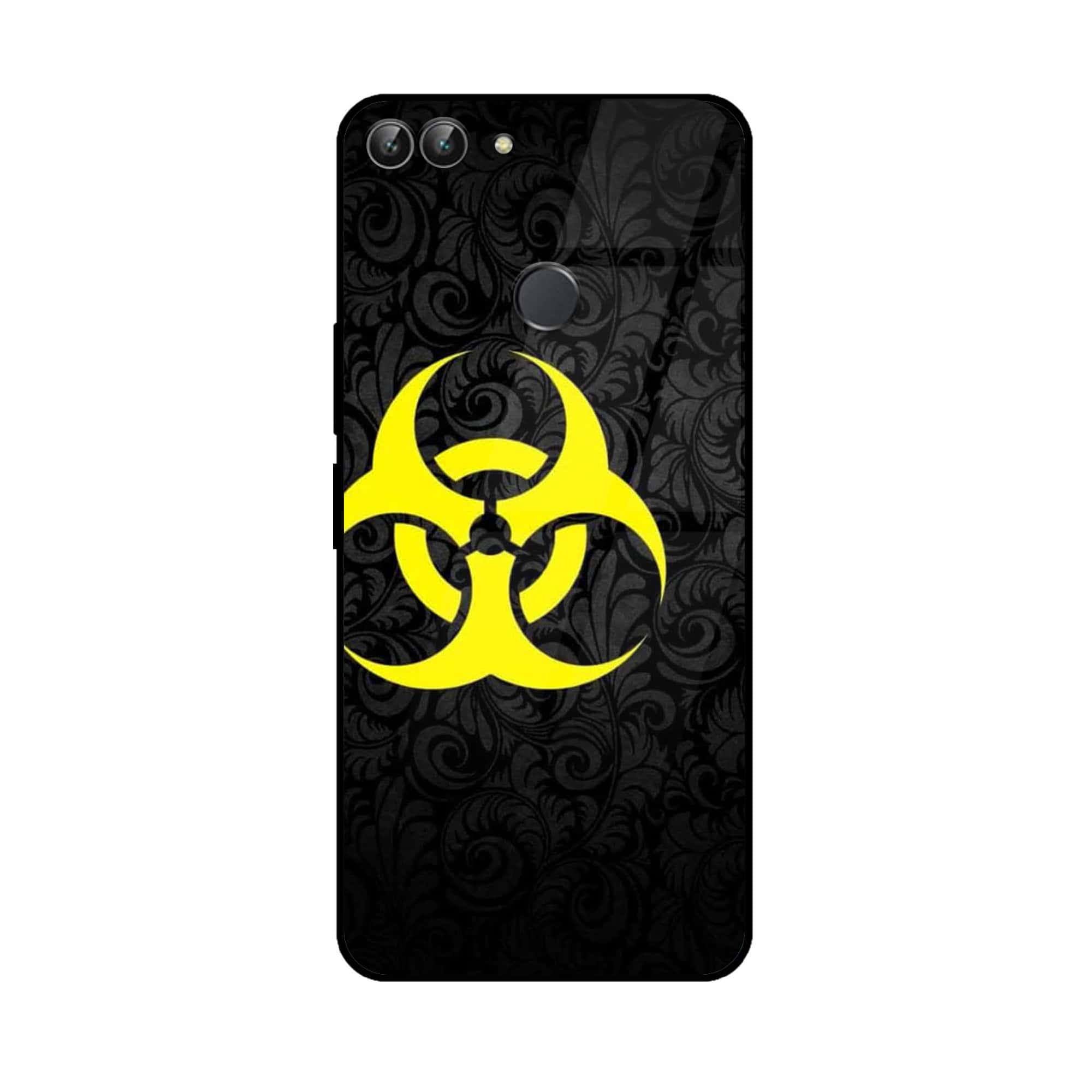 Huawei P Smart - Biohazard Sign Series - Premium Printed Glass soft Bumper shock Proof Case