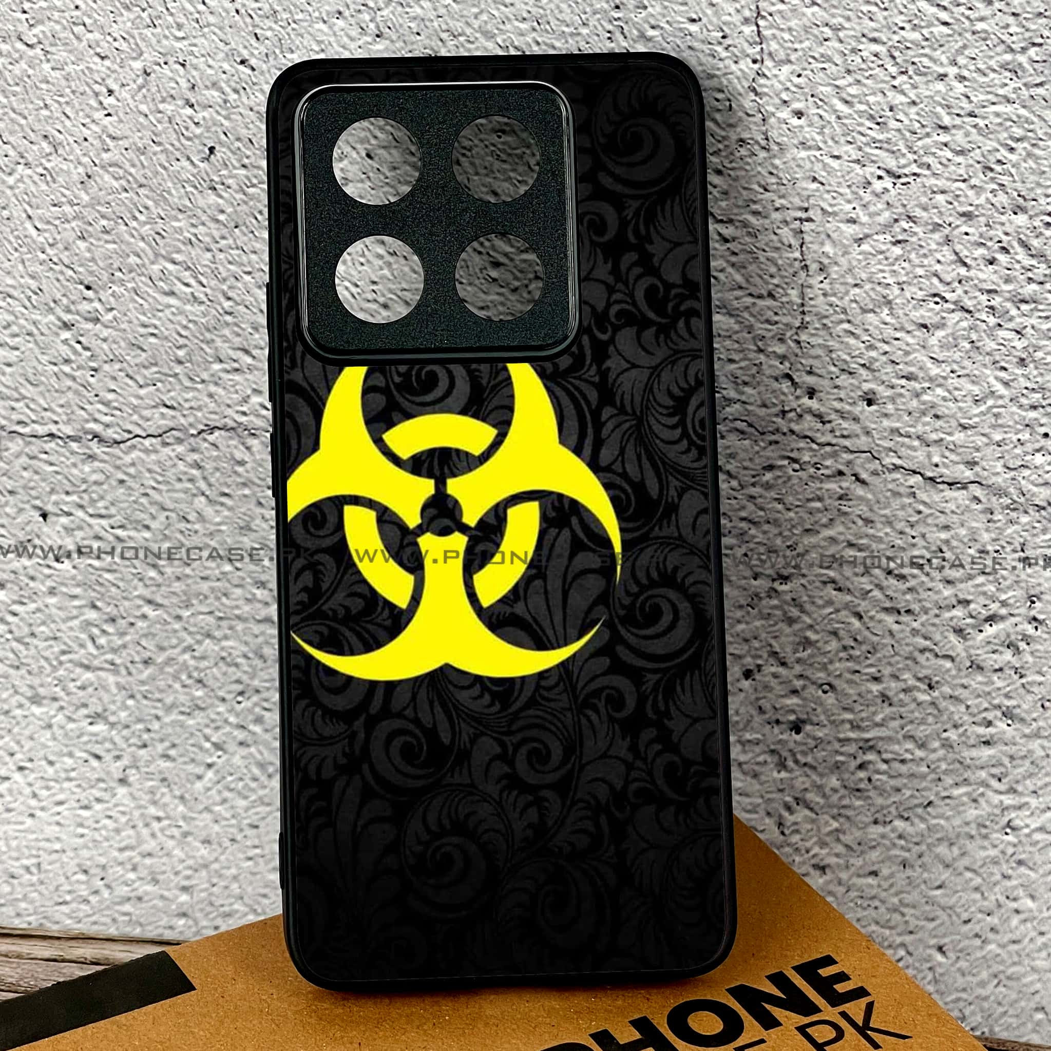 Xiaomi 14T Pro - Biohazard Sign Series - Premium Printed Glass soft Bumper shock Proof Case