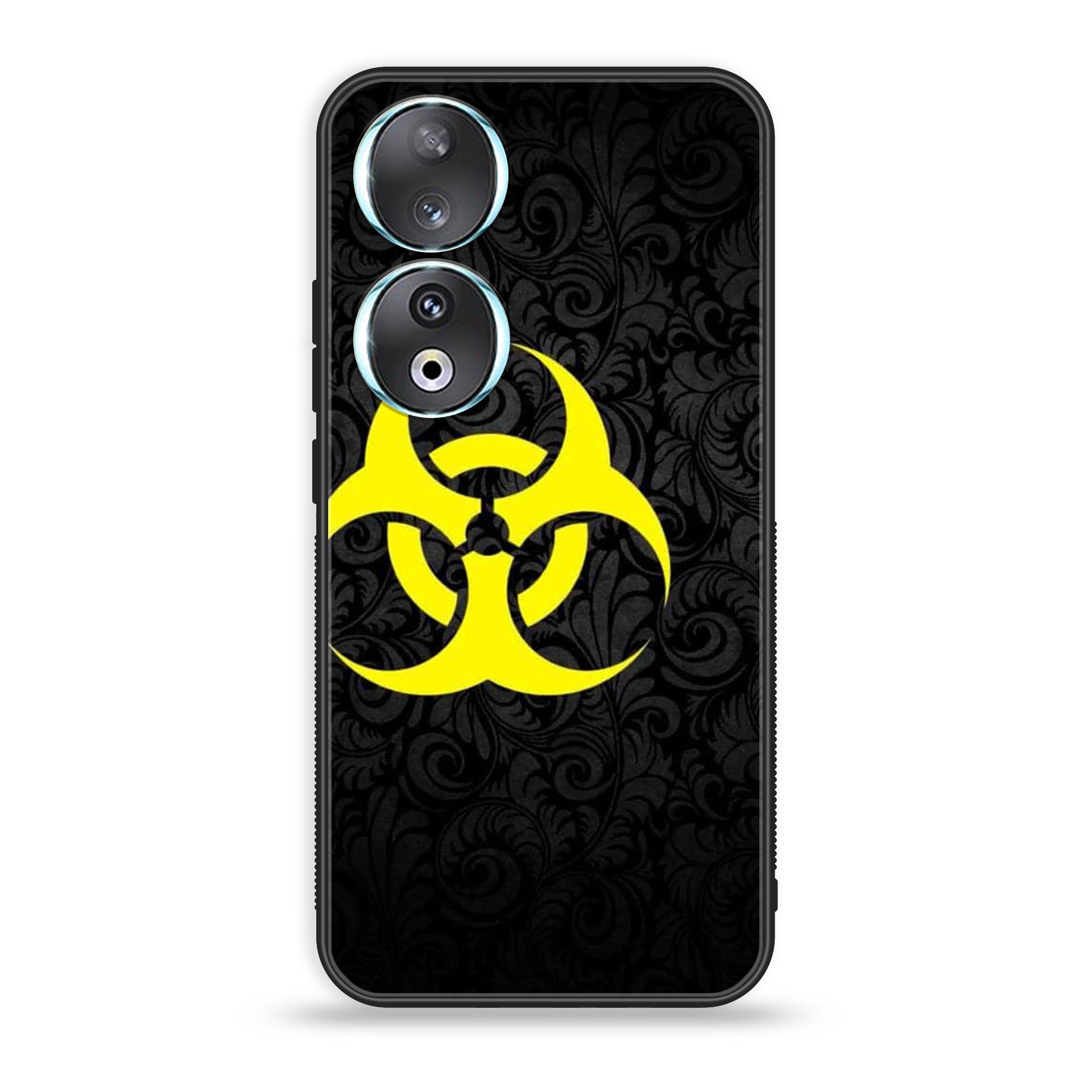 Huawei Honor 90 - Biohazard Sign Series - Premium Printed Glass soft Bumper shock Proof Case