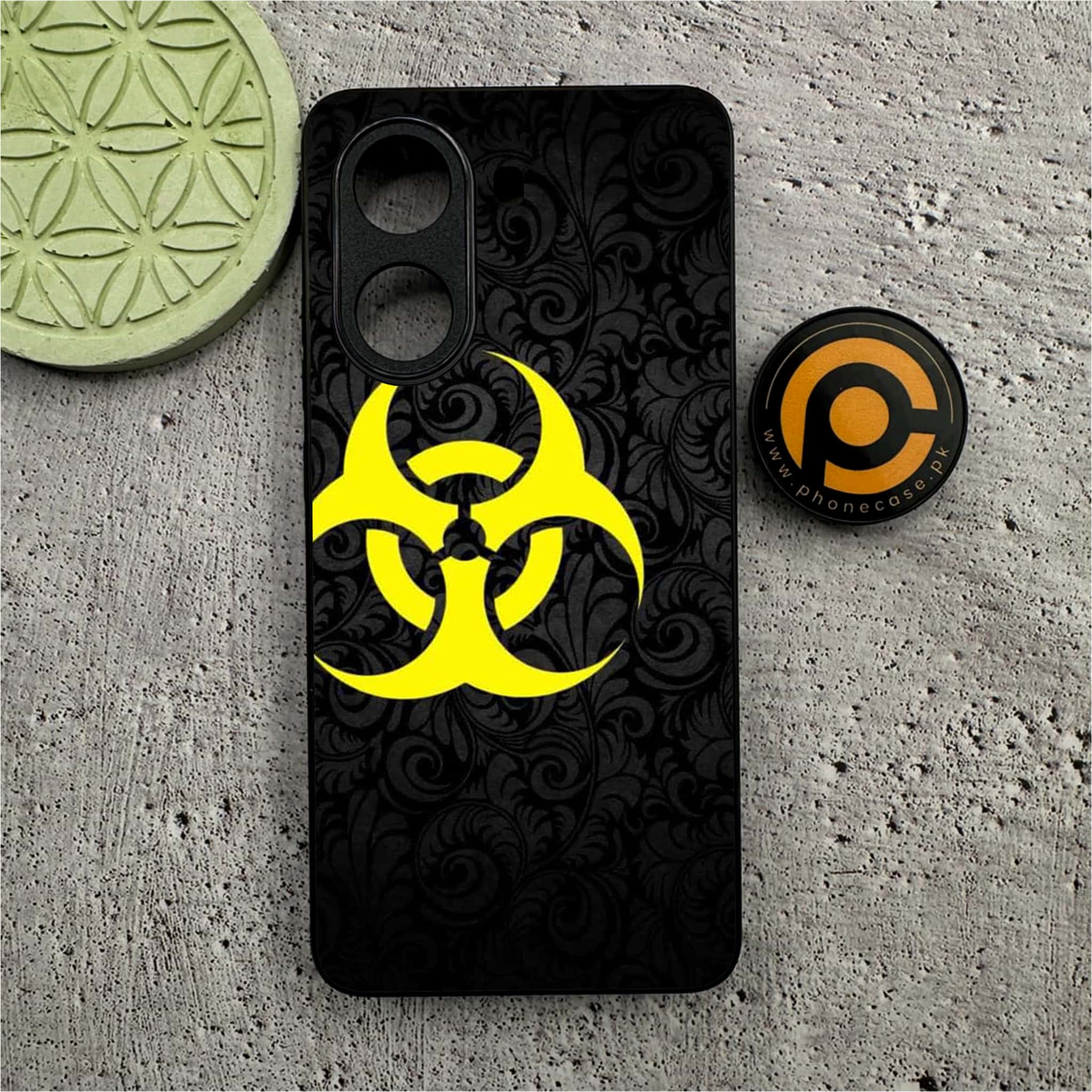 Xiaomi Poco X7 Pro 5G - Biohazard Sign Series - Premium Metal Printed soft Bumper shock Proof Case