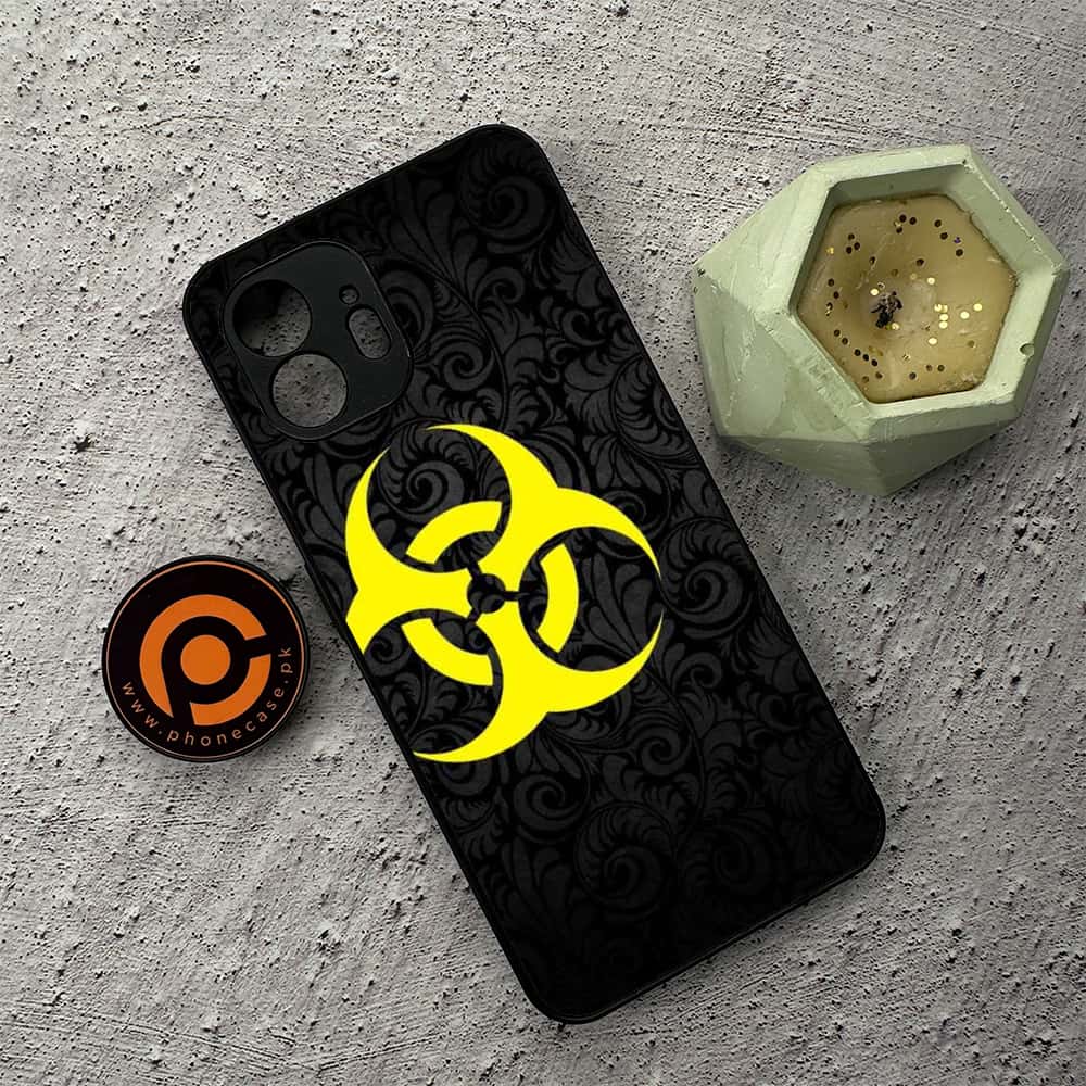 Nothing Phone 2 - Biohazard Sign Series - Premium Metal  Printed soft Bumper shock Proof Case