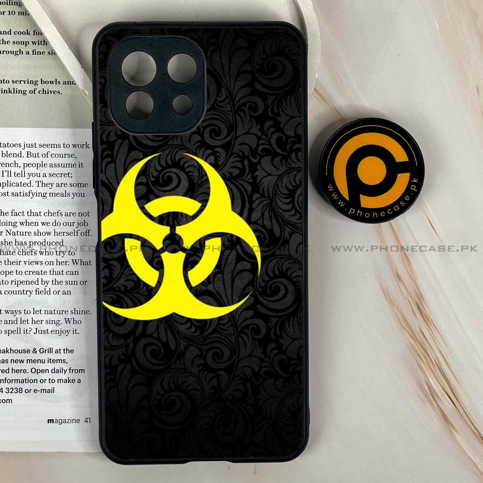 Mi 11 Lite - Biohazard Sign Series - Premium Printed Glass soft Bumper shock Proof Case