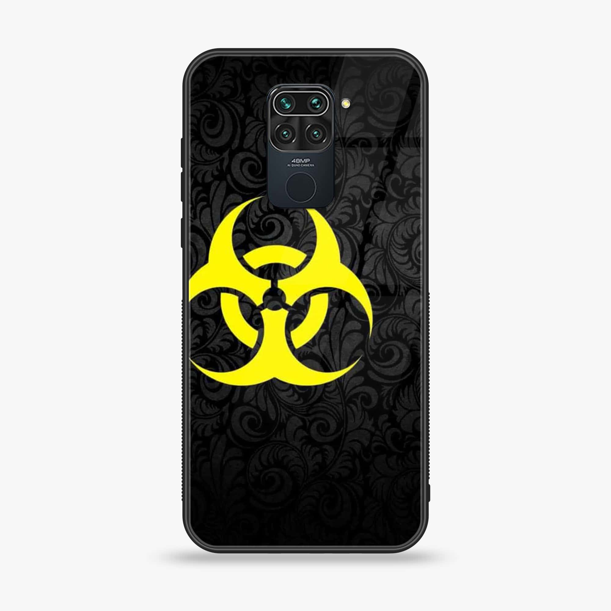 Xiaomi Redmi 10X - Biohazard Sign Series -  Premium Printed Metal soft Bumper shock Proof Case