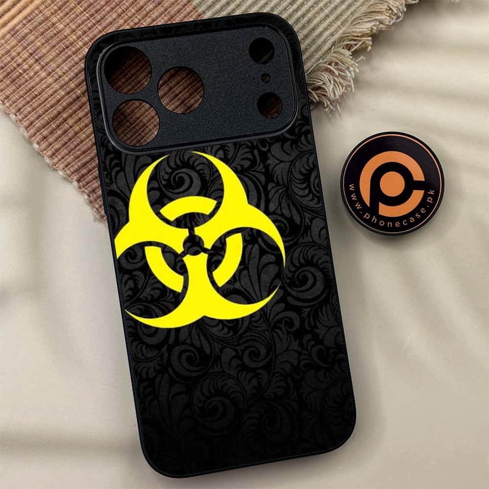 iPhone 17 Pro Max - Biohazard Sign Series - Premium Metal Printed soft Bumper shock Proof Case