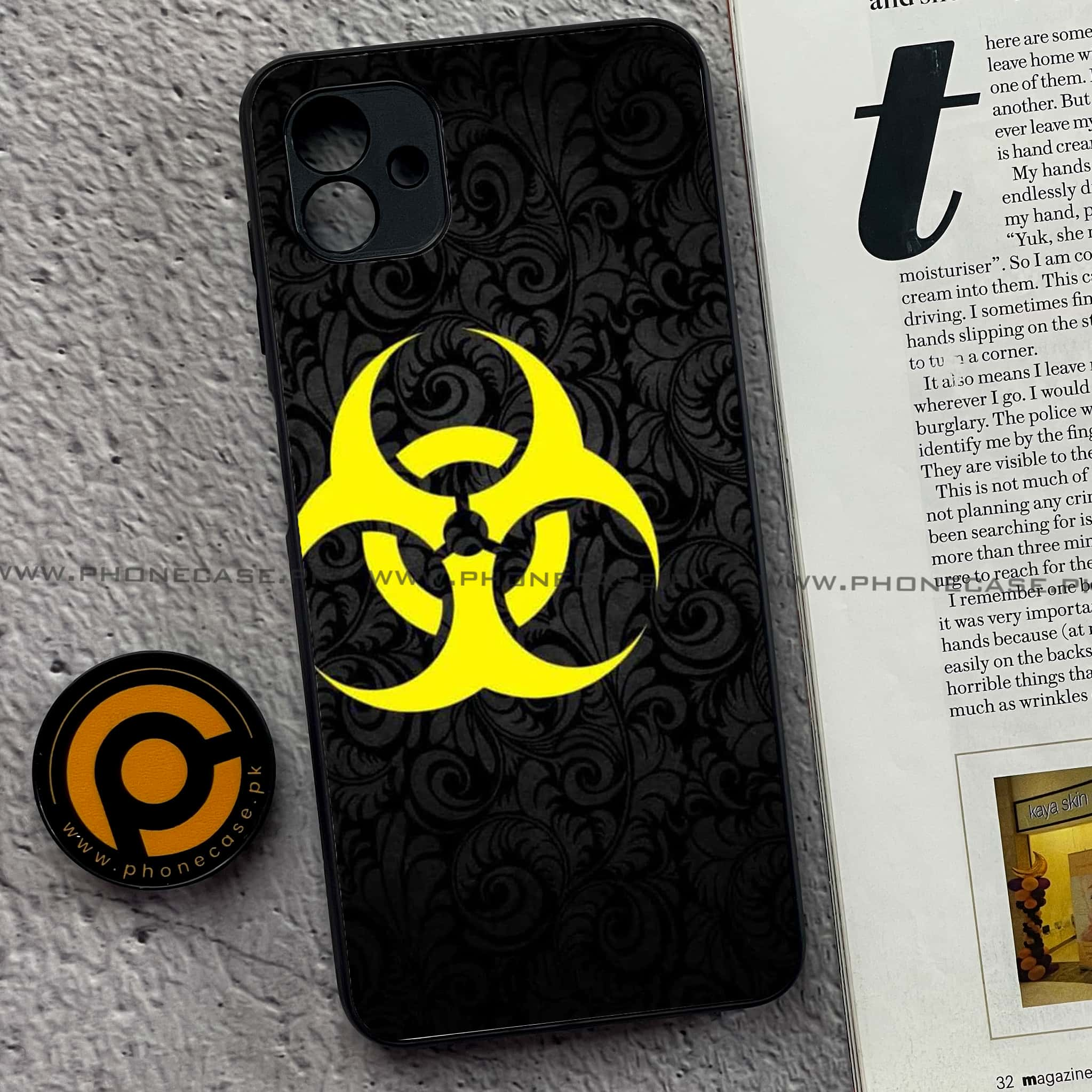 Samsung Galaxy A04 - Biohazard Sign Series - Premium Printed Metal soft Bumper shock Proof Case