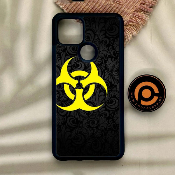 Google Pixel 4a 5G - Biohazard Design 10 - Premium Metal Printed Soft Bumper Shock Proof Case