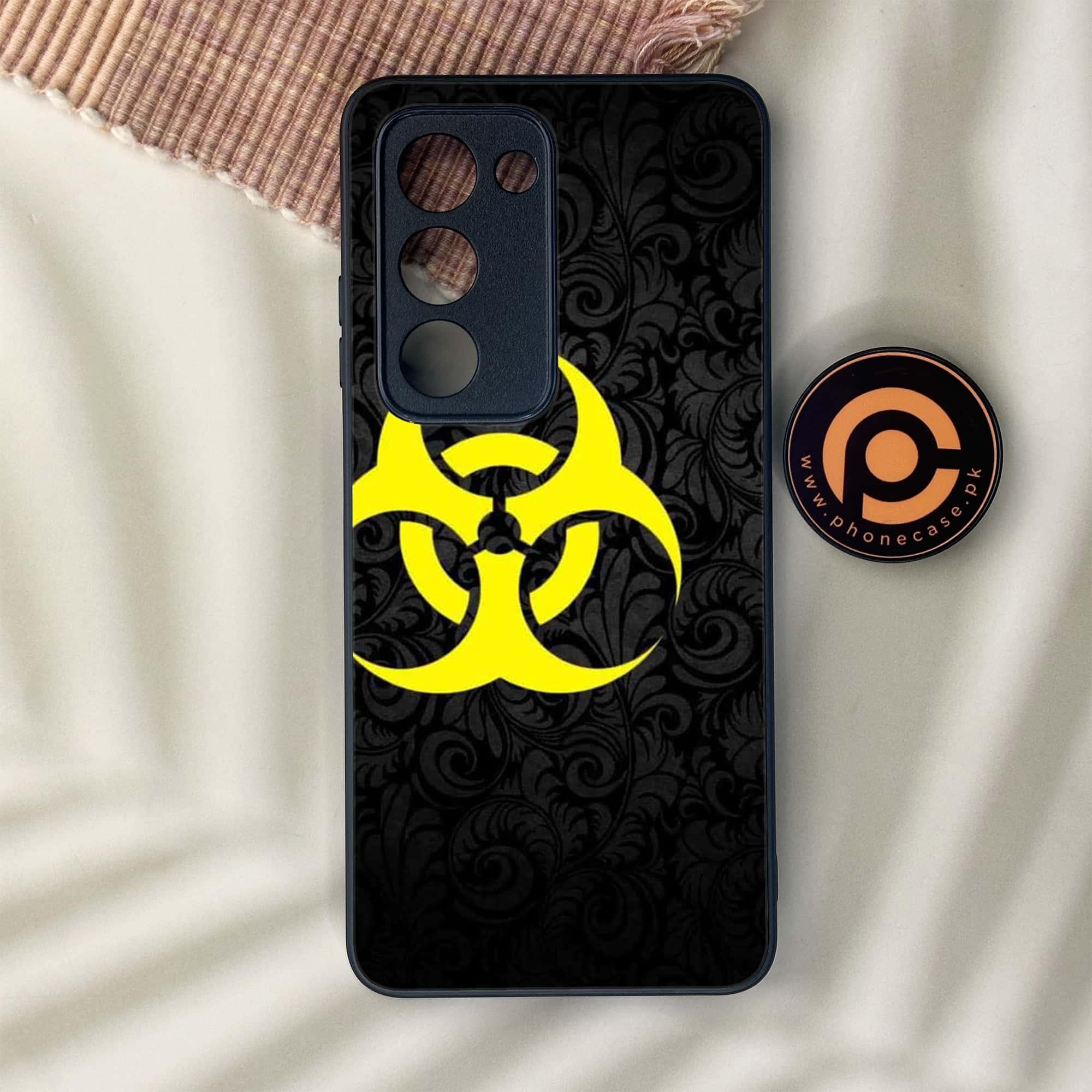 Oppo A5 2025 - Biohazard Sign Series - Premium Metal Printed soft Bumper shock Proof Case