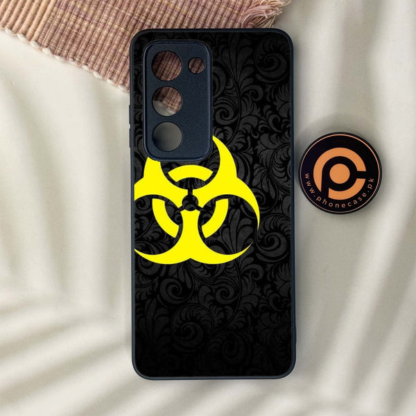 Oppo A5 2025 - Biohazard Sign Series - Premium Metal Printed soft Bumper shock Proof Case
