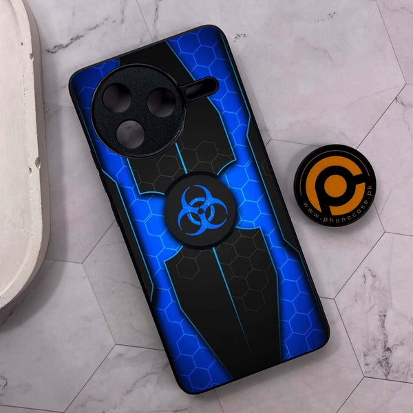 Xiaomi Poco F7 Pro 5G - Biohazard Sign Series - Premium Metal Printed soft Bumper shock Proof Case