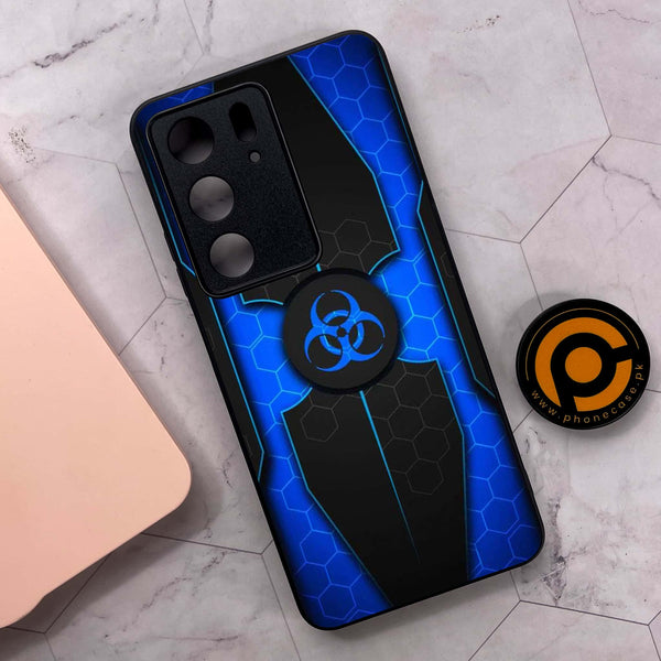 Realme C75x 4G - Biohazard Sign Series - Premium Metal Printed soft Bumper shock Proof Case