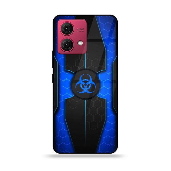 Motorola Moto G84 - Biohazard Sign Series - Premium Printed Glass soft Bumper shock Proof Case
