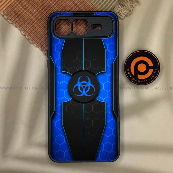 Infinix Smart 10 Plus - Biohazard Design 1  - Premium Metal Printed soft Bumper shock Proof Case CS-36801