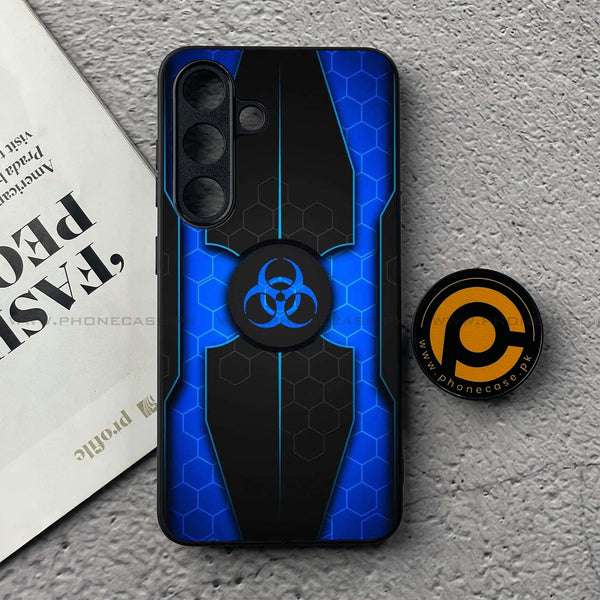 Samsung Galaxy S25 FE - Biohazard Sign Series - Premium Metal Printed soft Bumper shock Proof Case
