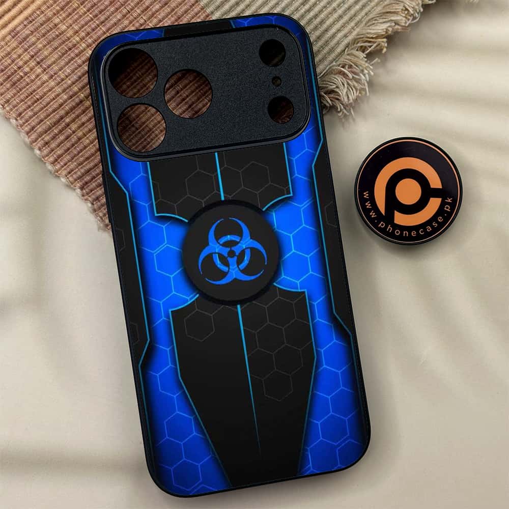 iPhone 17 Pro Max - Biohazard Sign Series - Premium Metal Printed soft Bumper shock Proof Case
