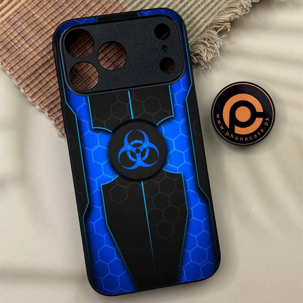 iPhone 17 Pro Max - Biohazard Sign Series - Premium Metal Printed soft Bumper shock Proof Case