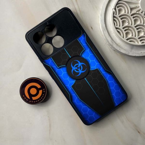 Xiaomi Poco F6 Pro - Biohazard Sign Series - Premium Metal Printed soft Bumper shock Proof Case