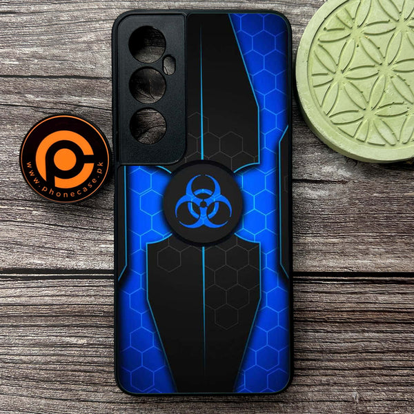 Realme C65  - Biohazard Sign Series - Premium Metal Printed soft Bumper shock Proof Case