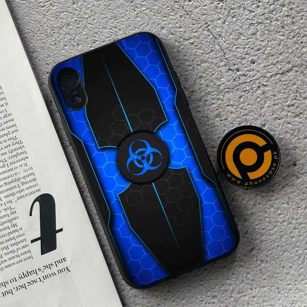 iPhone XR - Biohazard Sign Series - Premium Metal Printed soft Bumper shock Proof Case