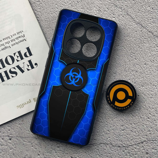 Redmi Note 14 Pro Plus 5G - Biohazard Sign Series - Premium Printed Glass soft Bumper shock Proof Case