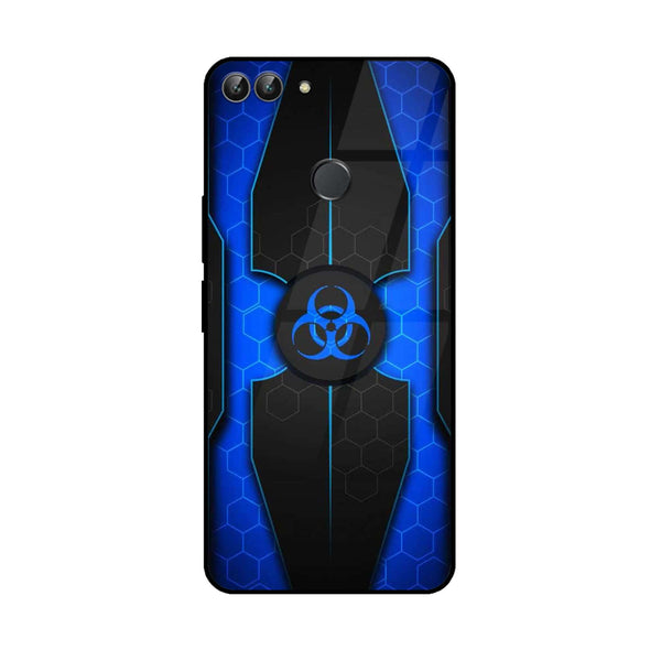 Huawei P Smart - Biohazard Sign Series - Premium Printed Glass soft Bumper shock Proof Case