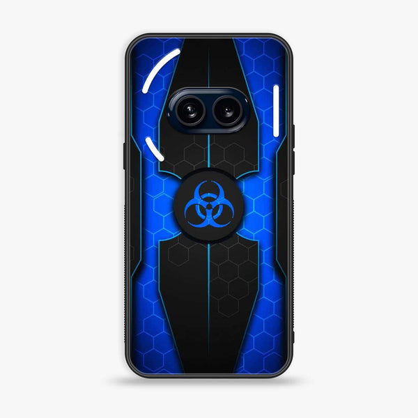 Nothing Phone (2a) - Biohazard Sign Series - Premium Metal Printed soft Bumper Shock Proof Case